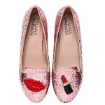 chiara ferragni lips and lipstick flats